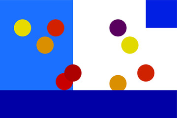 Vector abstract graphic design. Creative geometric wallpaper.