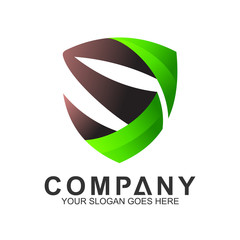 shield letter S logo, abstract S for shield logo, sport shield vector, shield with letter S