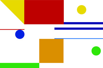 Vector abstract graphic design. Creative geometric wallpaper.