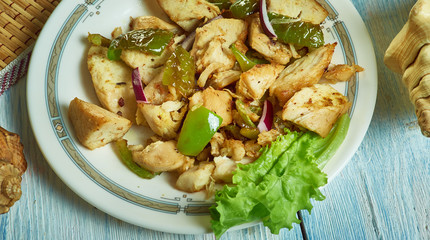 Sri Lanka Devilled Chicken. Dishes