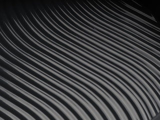 gray-black wavy silicone texture