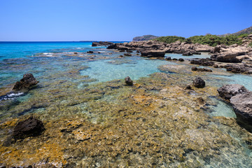 Fototapeta na wymiar spiaggia di Falasarna, Creta