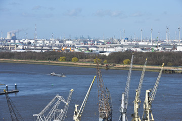Belgique Anvers Antwerp Antwerpen port bateau industrie