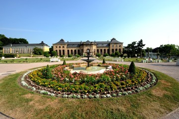 Gotha, Schlossgarten mit Orangerie