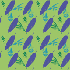 Trendy Tropical Vector Seamless Pattern. Painted Floral Background. Fine Summer Fabrics. Beautiful Male Shirt 