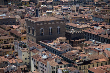 Fototapeta na wymiar Beautiful view of the Cattedrale of the Santa Croce in Firenze