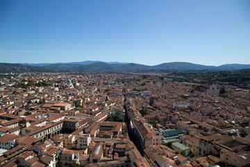 Beautiful view of the Cattedrale of the Santa Croce in Firenze