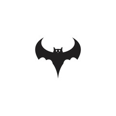 Bat ilustration logo