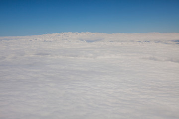 Fototapeta na wymiar cloud from aircraft
