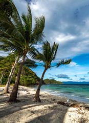 Banana island in Coron, Philippines