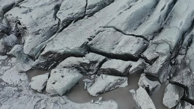 Vatnajökull Glacier Islande 4K