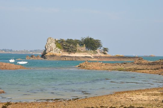 The Brittany coast in Loguivy