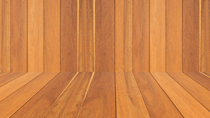 Table wood board background. Painted wood wall for interior design background.