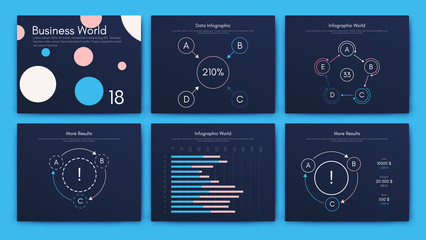 Big set of infographics elements. EPS10. Stock vector