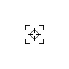 Focus icon symbol simple design