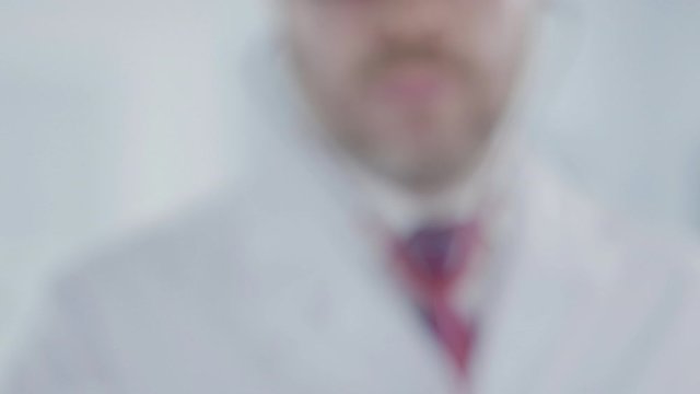 Doctor holds stethoscope bell with the Czech flag. Healthcare in the Czech Republic