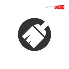 Paint Brush Icon Design Vector