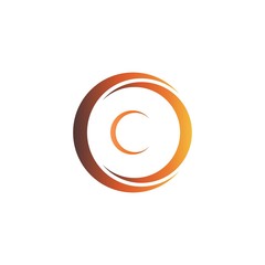 circle logo vector