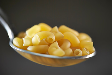 Dried macaroni pasta