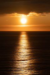 Fototapeta premium sunset on the sea