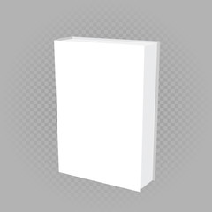 white book mockup template