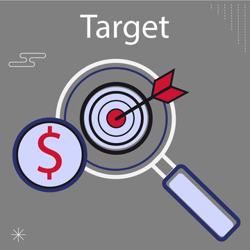 Target vector icon
