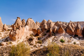Devrent Valley at Cappadocia. Nevsehir Province. Turkey