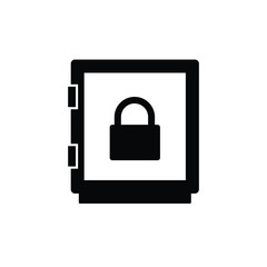 Safe icon vector