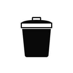 Bin icon vector