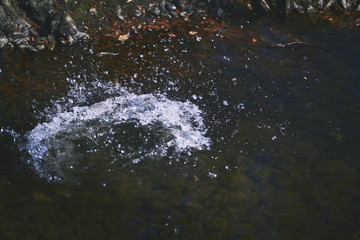 Water explosion