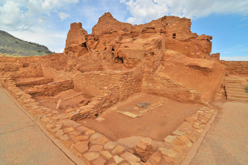 The Wupatki National Monument  - United States National Monument located in north-central Arizona.