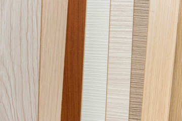Sampler material texture sor furniture design interior. Floor catalog for decoration home. industry