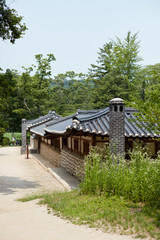 Jangneung Royal Tomb in Gimpo-si, South Korea. Royal Tombs of the Joseon Dynasty is a UNESCO World Heritage Site.