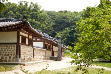 Fototapeta premium Jangneung Royal Tomb in Gimpo-si, South Korea. Royal Tombs of the Joseon Dynasty is a UNESCO World Heritage Site.