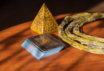  Concept of divination predictions on lenormand cards and love magic 