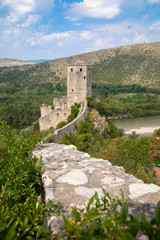 Fototapeta na wymiar Pocitel Castle in Bosnia and Herzegovina