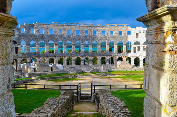Amphitheater Pula-Kroatien