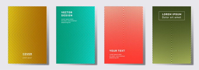 Geometric lines patterns with edges, angles.