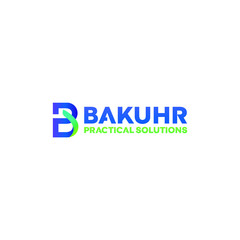 Creative modern Bakuhr Practical Solutions logo design