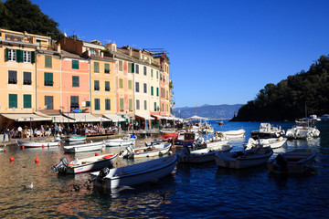 Portofino (GE), Italy - June 01, 2017: Portofino, Genova, Liguria, Italy