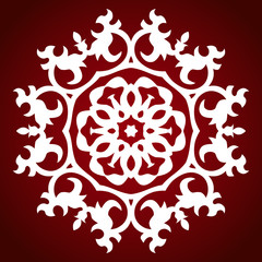 Caucasian ornament symbol