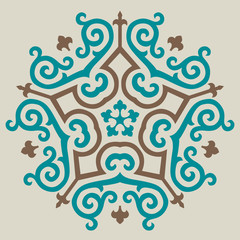 Caucasian ornament symbol