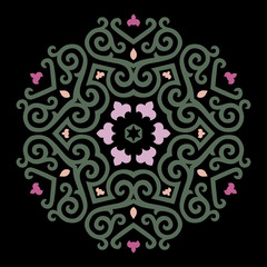 Caucasian ornament symbol