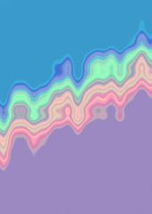 Color Wave Background design images templates, Abstract waves background and zigzag pattern 