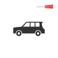 Car Icon Logo Design Vector