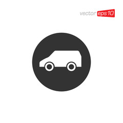 Car Icon Logo Design Vector