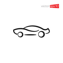 Car Icon Logo Design Vector