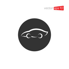 Car Icon Logo Design Vector