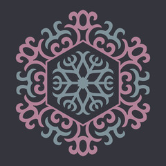 Caucasian ornament symbol