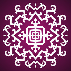 Caucasian ornament symbol